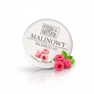 Fresh & Natural -  Fresh&Natural Malinowy balsam do ust